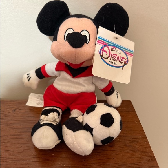 NWT Mickey Mouse Soccer Bean Bag Mini - Picture 2 of 6